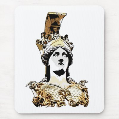 ATHENA PALLAS MOUSE PADS by nassosvakalis