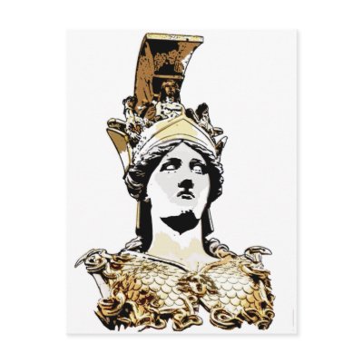 ATHENA PALLAS POST CARDS by nassosvakalis