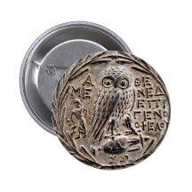 Athènes Tetradrachm argenté Badge