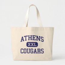 Athens - Cougars - Junior - Athens Tennessee Canvas Bags