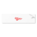 Athens Georgia Classic Design bumper stickers