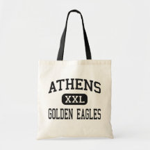 Athens - Golden Eagles - High - Athens Alabama Tote Bag