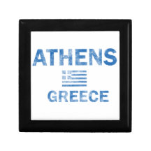 Athens Greece Designs Keepsake Box