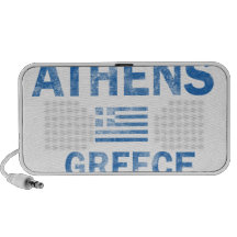 Athens Greece Designs Laptop Speaker