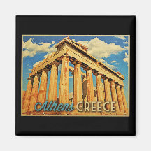 Athens Greece Parthenon Refrigerator Magnets