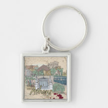 Athens Keychain