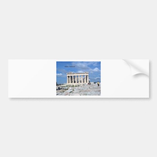 Athens Parthenon Bumper Sticker