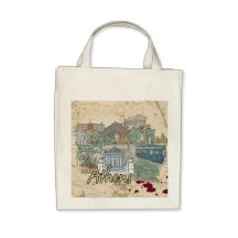 Athens Tote Bags