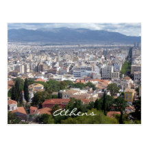 athens vista post card