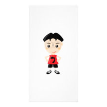 Athletic Kid Photo Greeting Card