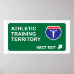 Athletic Training Next Exit Posters