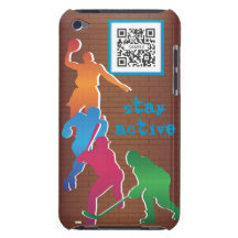 athlétisme d'école de modèle de cas de contact d'i coques iPod Case-Mate