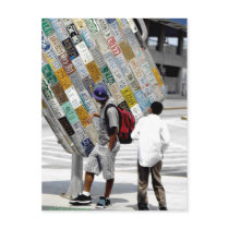 ATL Hartsfield Airport tourists Post Cards