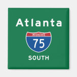Atlanta 75 magnet