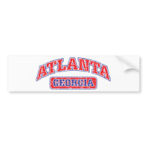 Atlanta Athletic Bumper Stickers