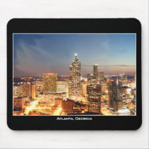 Atlanta, Georgia at Night - Beautiful Skyline Usepads