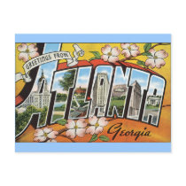 Atlanta Georgia Post Card