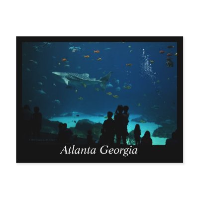 Atlanta Georgia Post Card by GAZoomIn