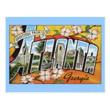 Atlanta Georgia Postcard