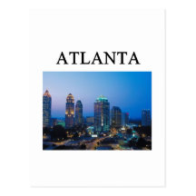 ATLANTA georgia Postcard