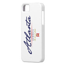 Atlanta Script iPhone 5 Covers