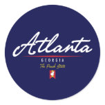 Atlanta Script Sticker