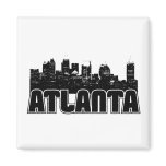 Atlanta Skyline Magnet