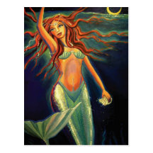 Atlantean Mermaid - Postcard