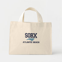 Atlantic Beach. Tote Bags