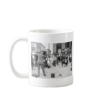 Atlantic City Beach, 1890s Coffee Mug
