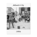 Atlantic City Beach, 1890s Postcard