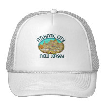 Atlantic City, New Jersey Hats
