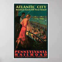 Atlantic City New Jersey Vintage Travel