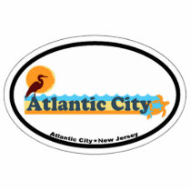 Atlantic City. Acrylic Cut Out