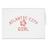 Atlantic City Pink Girl Cards