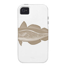 Atlantic Codfish Retro Vibe iPhone 4 Cases