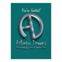 Atlantic Dreams 3D Logo Invites