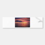 Atlantic Ocean Sunset Bumper Sticker