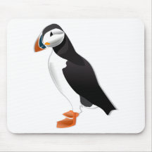 Atlantic Puffin Mouse Pads