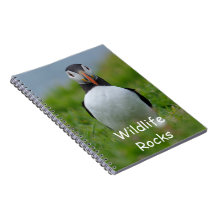 Atlantic Puffin Notebook