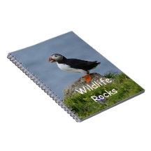 Atlantic Puffin Notebook