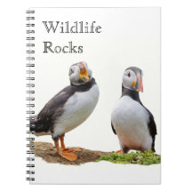 Atlantic Puffin Notebook