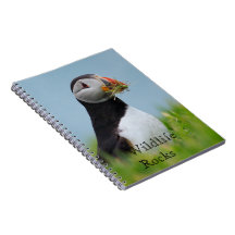 Atlantic Puffin Notebook