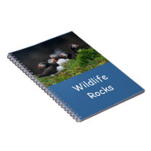 Atlantic Puffin Notebook