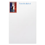 Atlantique French Cruise Line Retro Poster Personalized Stationery