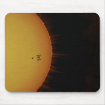 Atlantis Docking To The ISS Mousepad