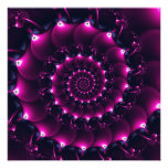 Atlantis seashell (purple) art photo
