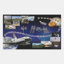 Atlantis Tribute Rectangular Stickers