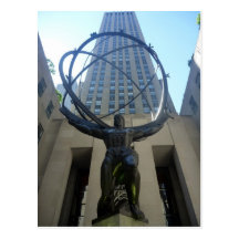 atlas bronze post cards