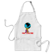 Atlas Fight To Be Free Apron